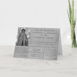 Gov William Bradford Collage Karte