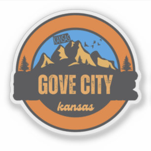 Gove City, Kansas Aufkleber
