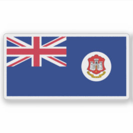 Government Ensign of Gibraltar (1875-1921) Aufkleber