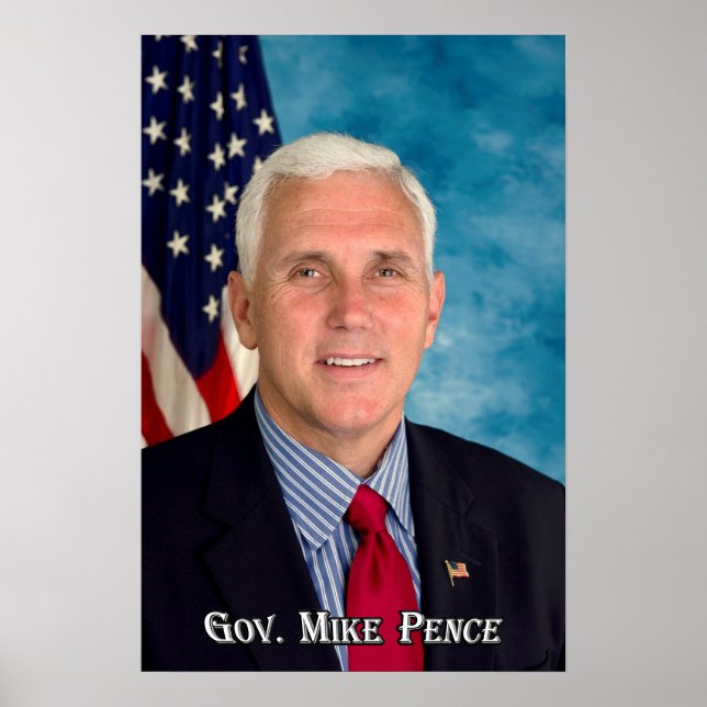 Governor Mike Pence Poster (Vorne)