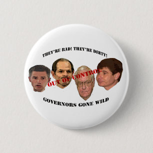 Governors Gone Wild Knopf Button