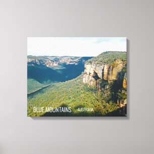 Govetts Leap Blue Mountains Australien Reise Leinwanddruck