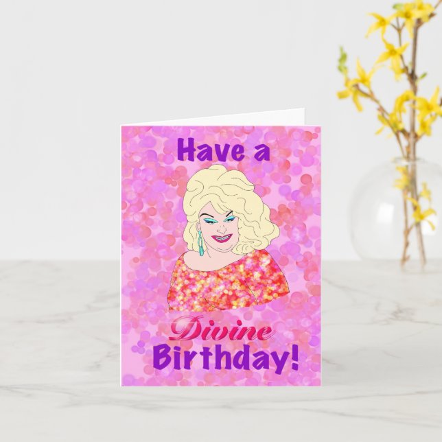 Gövine Birthday Card Karte (Gelbe Blume)