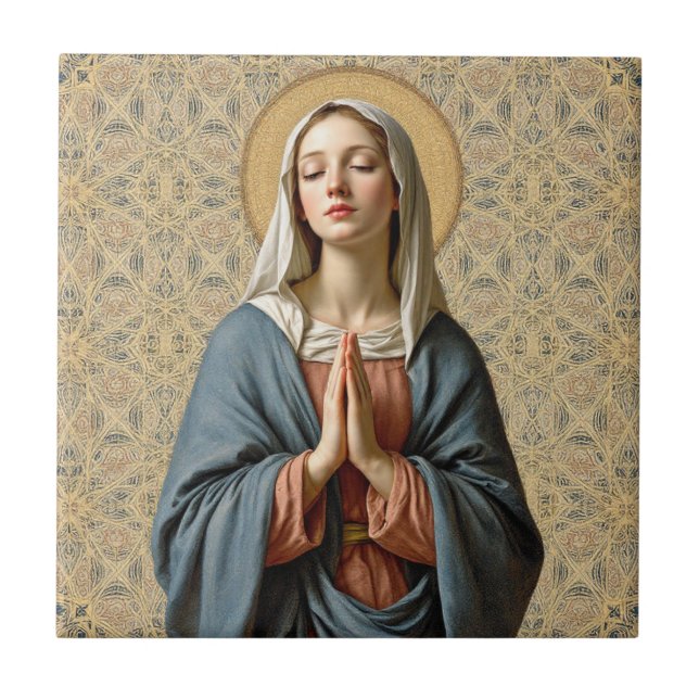 Gövine Grace Gebet Fliese (Vorderseite)