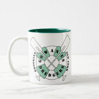 Gowanus Bagger-Kaffee-Tasse Zweifarbige Tasse