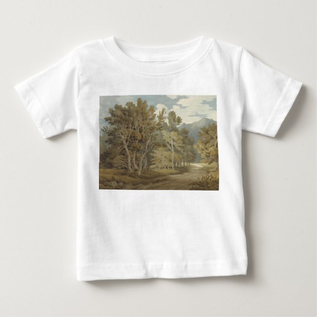 Gowbarrow Park, Ullswater (von John White Abbott) Baby T-shirt (Vorderseite)