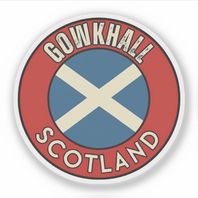 Gowkhall, Schottland Aufkleber (Vorderseite)