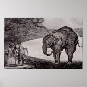 Goya - andere Gesetze von Menschen oder Bestie Abs Poster