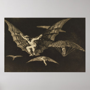 Goya - Art des Fliegens 1823 Poster