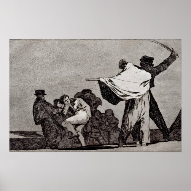 Goya - Bekannte Torheit Poster (Vorne)