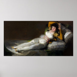 Goya - Bekleidete Maja 1800 Poster
