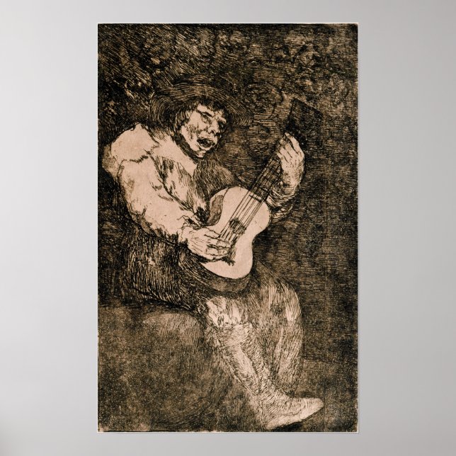 Goya - Blind Sänger 1820 Poster (Vorne)