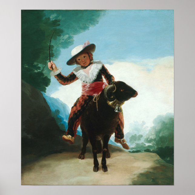 Goya - Boy On Ram Poster (Vorne)