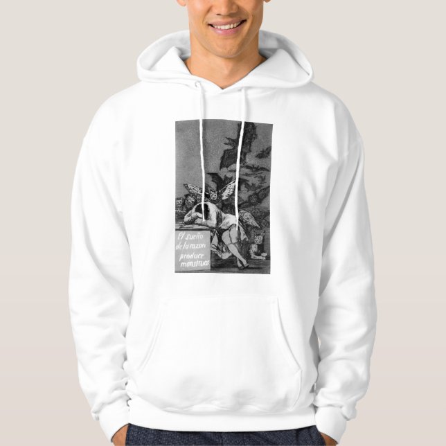 Goya der Schlaf des Grundes produziert Hoodie (Vorderseite)