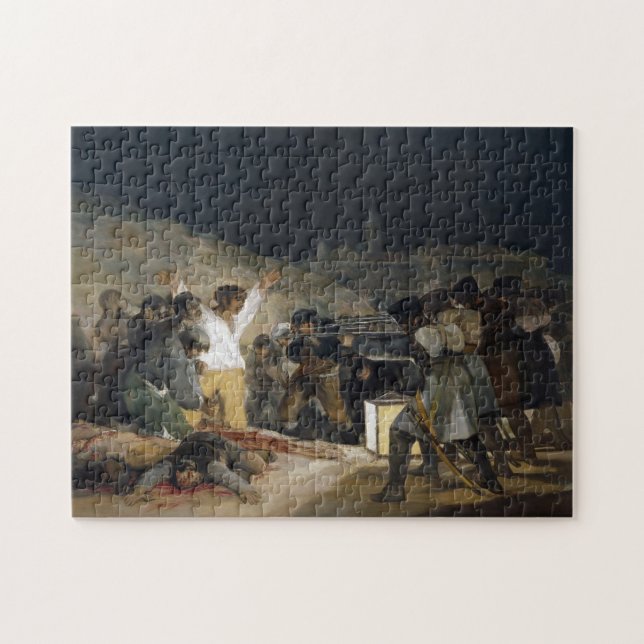 Goya Dritter Mai-Puzzle (Horizontal)