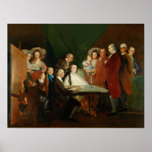 Goya - Familie der Infantin Don Luis 1783 Poster