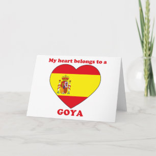 Goya Feiertagskarte