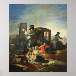 Goya - Geschirrverkäufer 1779 Poster