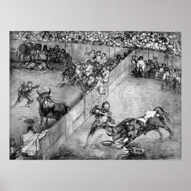 Goya - gespaltene Arena 1825 Poster (Vorne)