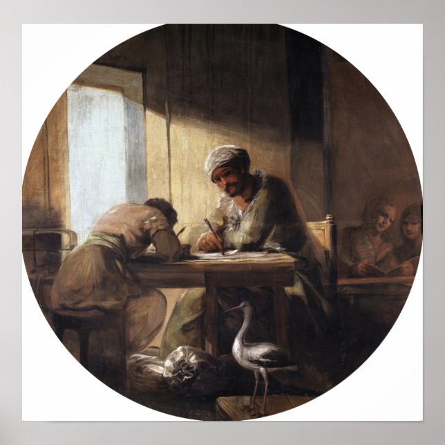 Goya - Handelsvorwürfe 1805 Poster (Vorne)