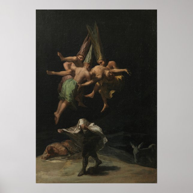 Goya - Hexenflug 1787 Poster (Vorne)