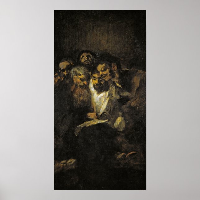 Goya - Lesen oder Politik 1821 Poster (Vorne)