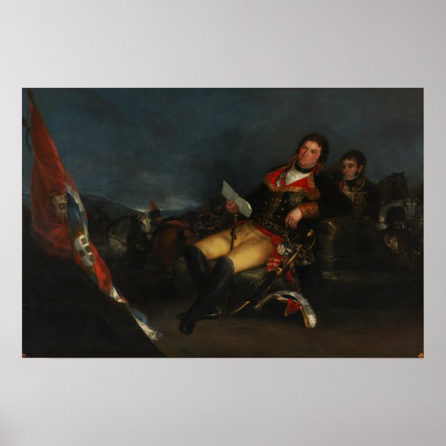 Goya - Manuel Godoy Herzog von Alcudia Poster (Vorne)