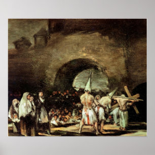 Goya - Prozession der Flagellanten (Geißelungen) 1 Poster