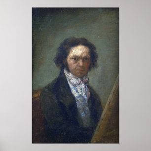 Goya - Selbstporträt 1795 Poster