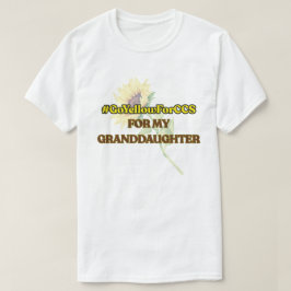 #GoYellowForCCS - Enkeltochter-Hemd T-Shirt
