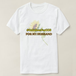 #GoYellowForCCS - Husband-Hemd T-Shirt