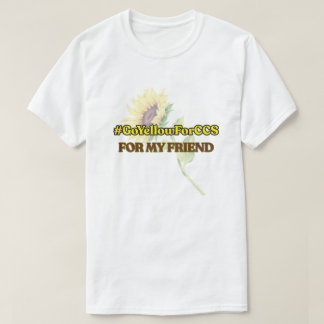 #GoYellowForCCS - T-shirt ami