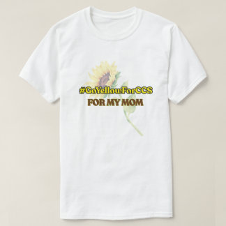 #GoYellowForCCS - Tshirt Maman