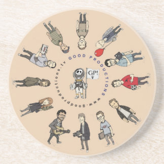 Gp-Getränk-Untersetzer - TAN Untersetzer