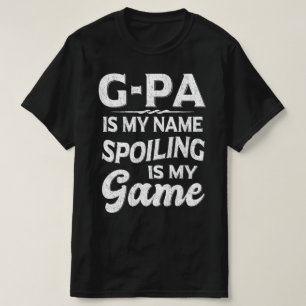 Gpa ist mein Name Verschwendung ist mein Game Gran T-Shirt