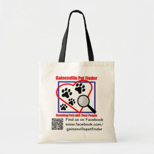 GPF Logo, Verbindung und QR Taschen-Tasche Tragetasche