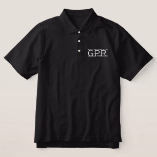 GPR-Logo bestickt mit Polo-Shirt