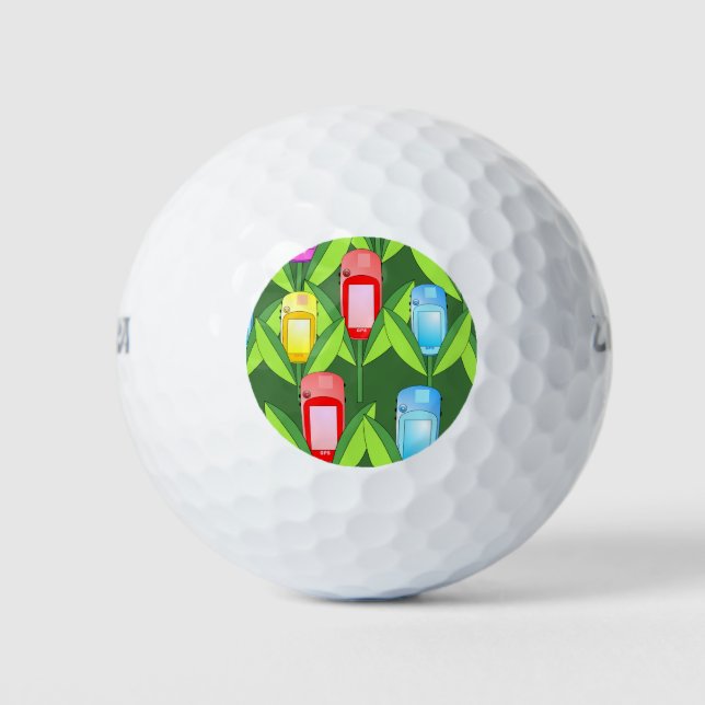 GPS-Blume Golfball (Vorderseite)