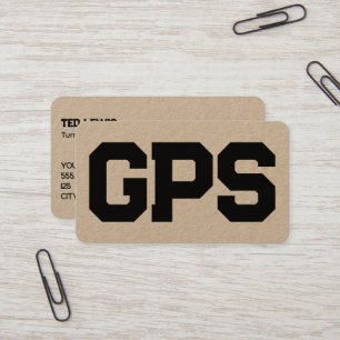 GPS-Dienste Visitenkarte