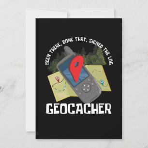 GPS Location Trackers Navigations-Geocaching Einladung