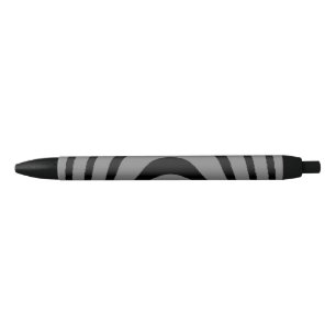GPS-Metalltrimm-Pen, schwarzer Tinte, schwarzer Ti Kugelschreiber