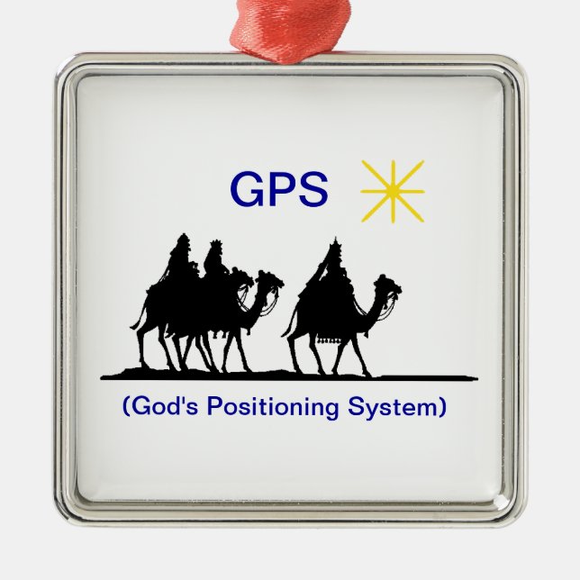 GPS Weihnachtsschmuck (Vorne)
