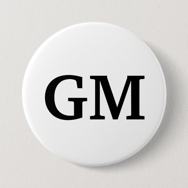 GR.-Knopf Button (Vorderseite)