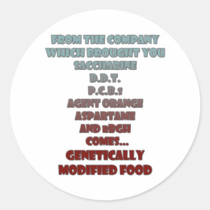 GR.-Nahrung Runder Aufkleber