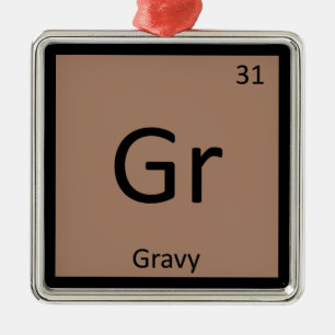 Gr - Übersicht über die chemische Beschaffenheit d Silbernes Ornament