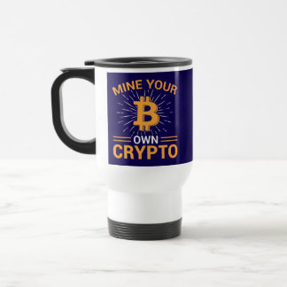 Grab Deinen Eigenen Krypto Bitcoin Mining, BTC Reisebecher