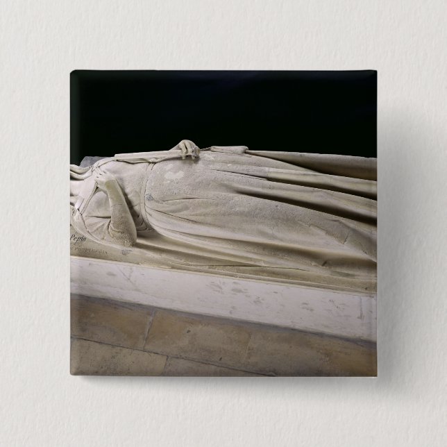 Grab der Königin Berthe Button (Vorderseite)