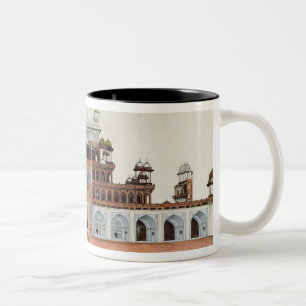 Grab des Kaisers Akbur bei Secundra Zweifarbige Tasse