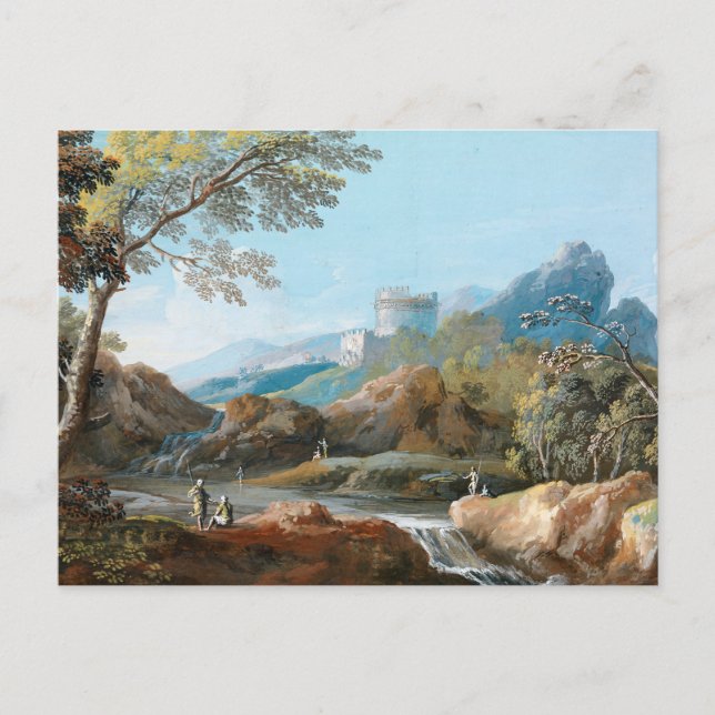 Grab von Cecilia Metella | Giovanni Battista Busir Postkarte (Vorderseite)