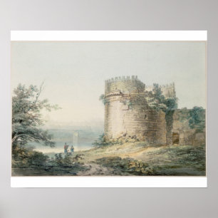 Grab von Cecilia Metella, Rom Poster